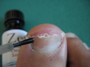 Обработка ногтя
