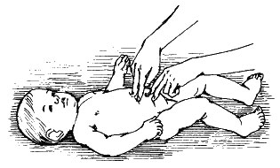 Техника проведения точечного массажа животика